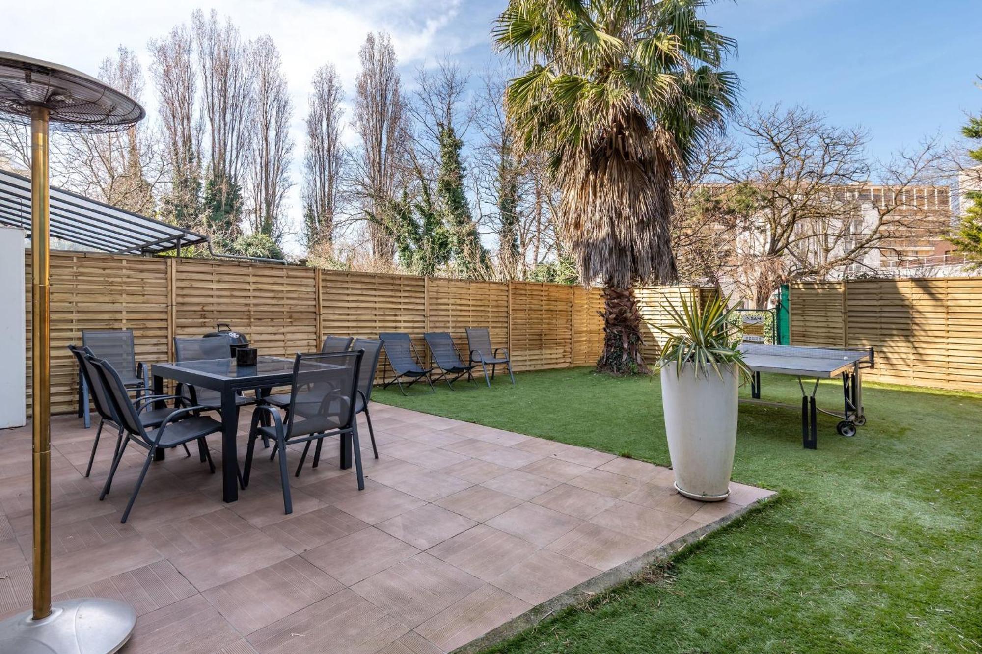 Maison Frappaz - 4 Bedrooms With Garden Villeurbanne Exteriér fotografie